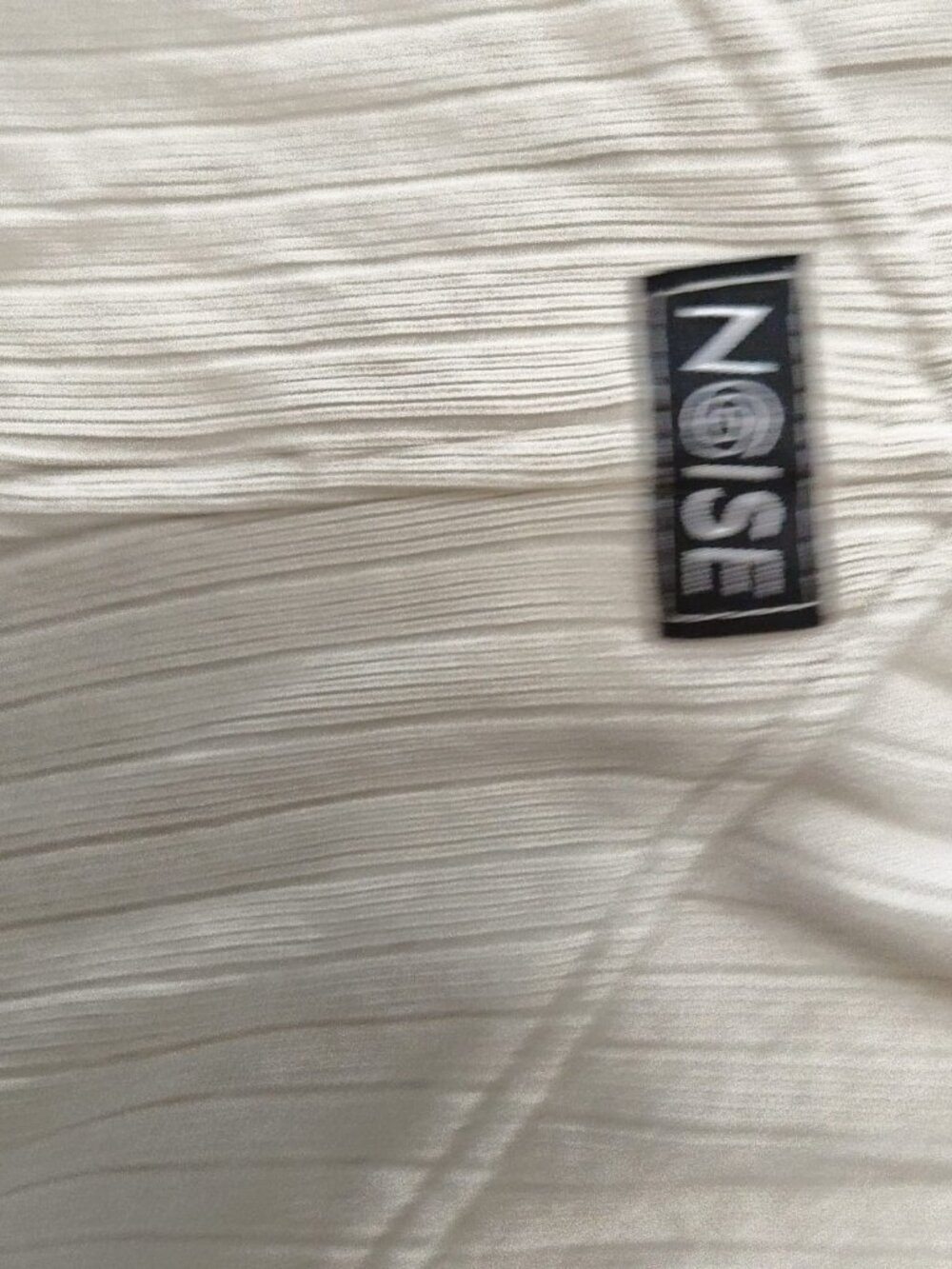Noy's Classic Ribbed Cotton Jumpsuit, Cream/Off-White, Size S Made in Canada - Picture 13 of 14